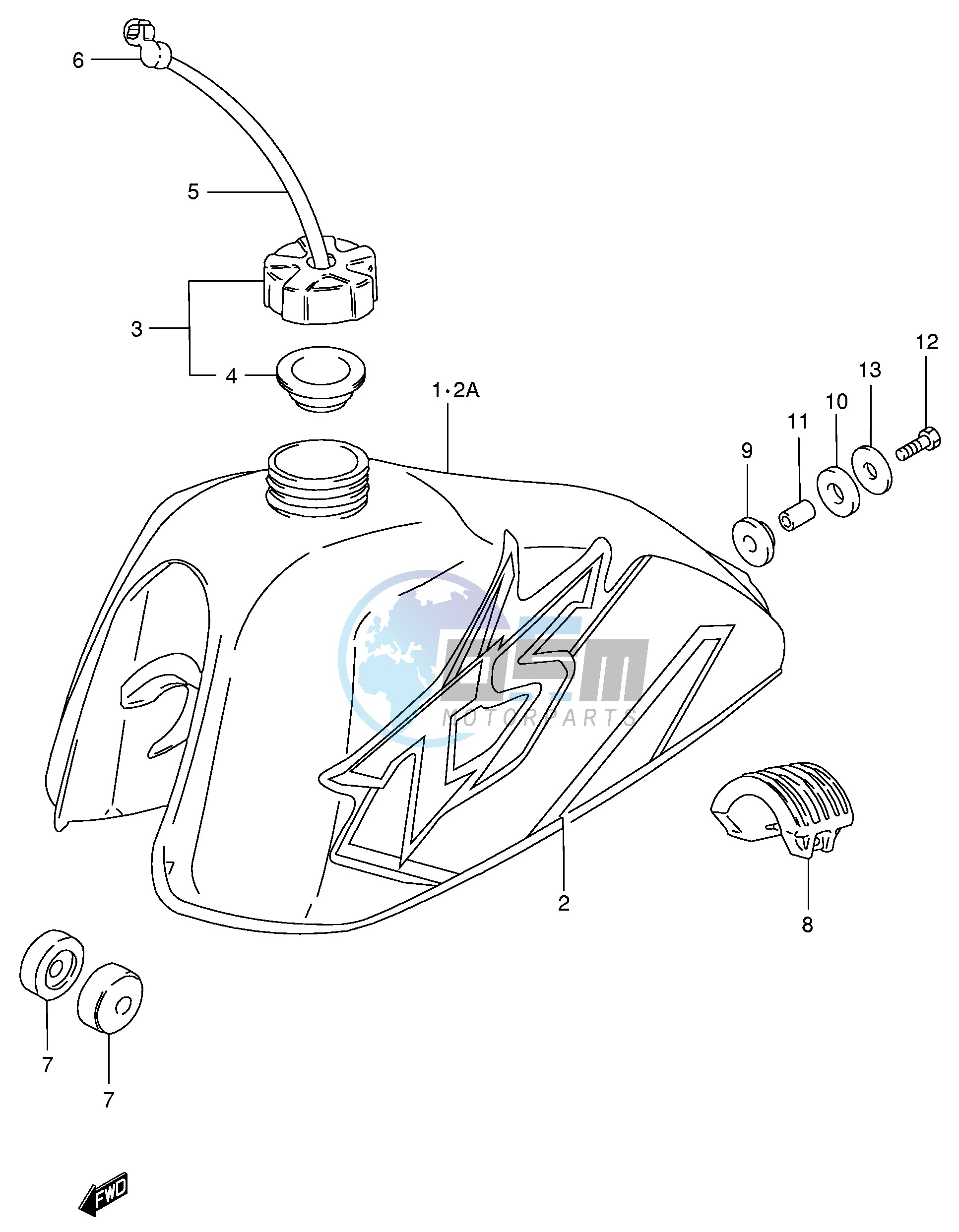 FUEL TANK (TS185ERY ERK1)