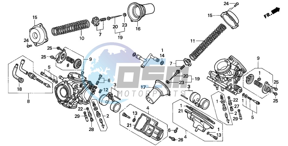 CARBURETOR (COMPONENT PARTS)