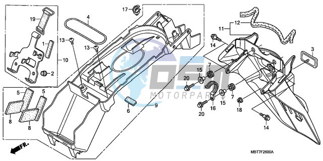 REAR FENDER