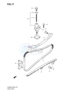 AN400Z ABS BURGMAN EU-UK drawing CAM CHAIN