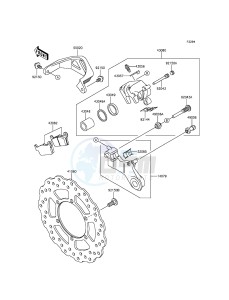 KLX250 KLX250SGF XX (EU ME A(FRICA) drawing Rear Brake