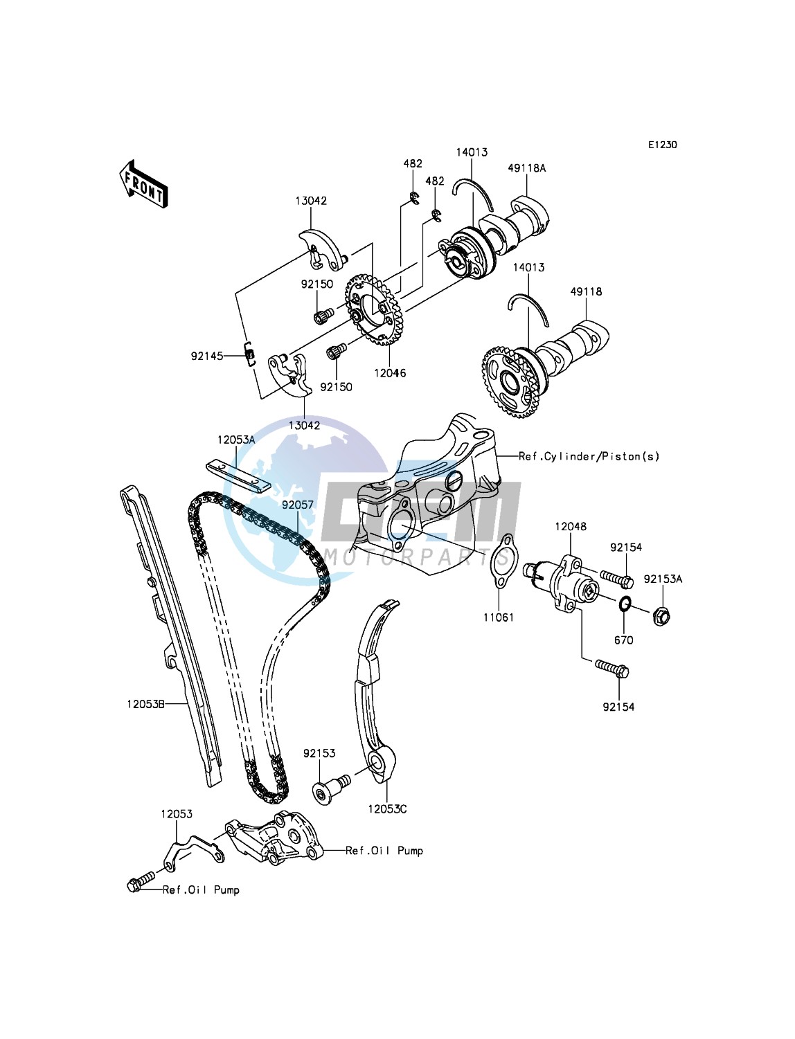 Camshaft(s)/Tensioner