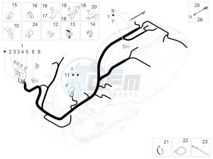 Sprint Sport 150 4T 3V iGet ABS (EMEA) drawing Main cable harness