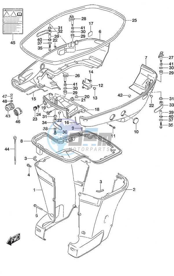 Side Cover w/Transom (X or XX)