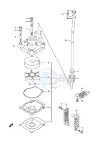 DF 50A drawing Water Pump