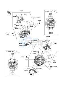 VN1700_VOYAGER_CUSTOM_ABS VN1700KBF GB XX (EU ME A(FRICA) drawing Cylinder Head