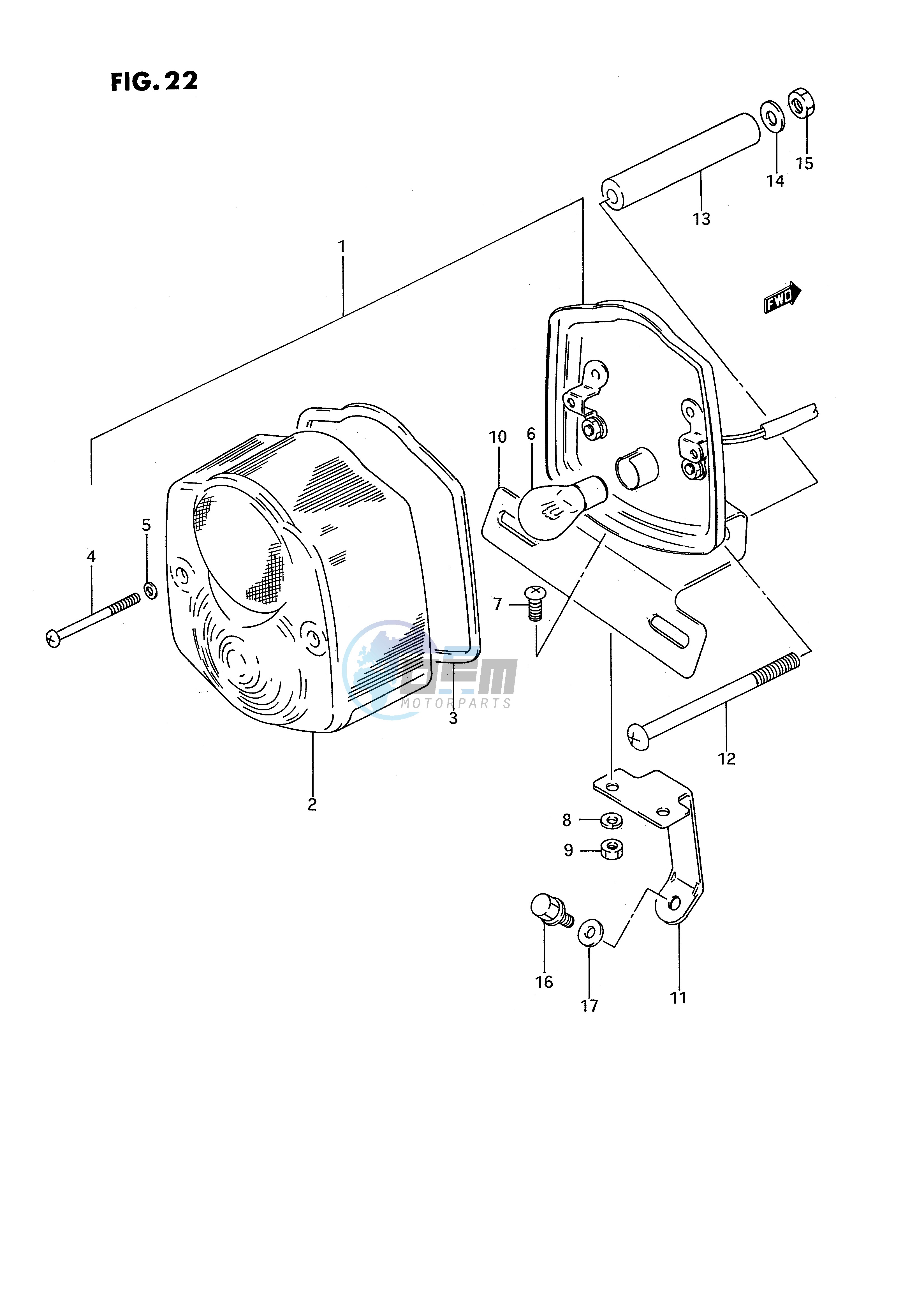 REAR COMBINATION LAMP (E16)