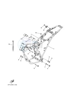 DT125 (3TTR) drawing FRAME