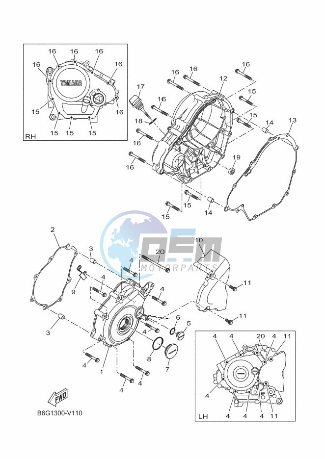 CRANKCASE COVER 1