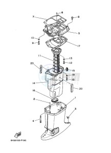 50G-P50 drawing UPPER-CASING