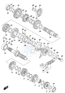 RM-Z450 drawing TRANSMISSION