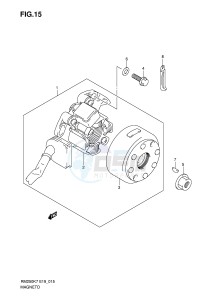 RM250 (E19) drawing MAGNETO