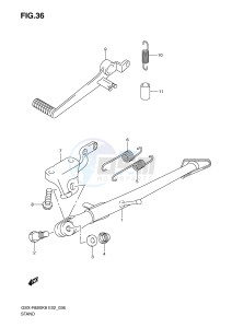 GSX-R600 (E2) drawing STAND