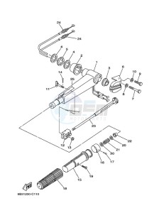 E15D drawing STEERING