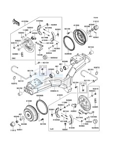 MULE_4010_TRANS_4X4_DIESEL KAF950GDF EU drawing Rear Hub