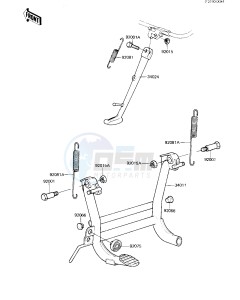 KZ 1300 A (A4) drawing STANDS