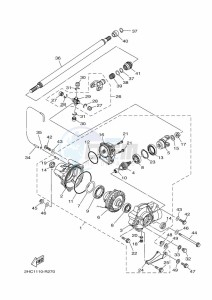 YXZ1000ETS YXZ1000ET (BASC) drawing FRONT DIFFERENTIAL