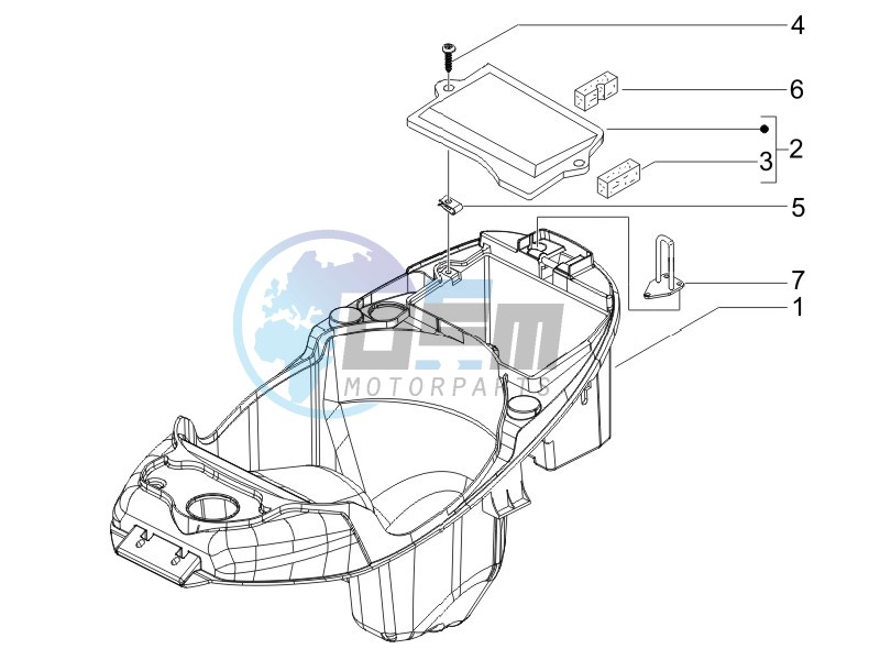 Helmet box - Undersaddle