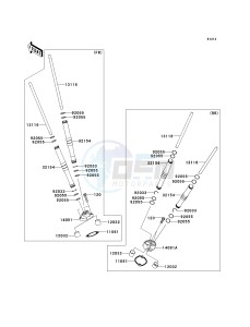 VN 2000 G [VULCAN 2000] (8F-9F) G8F drawing PUSH ROD