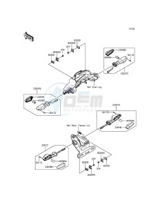 Z250SL BR250EFS XX (EU ME A(FRICA) drawing Turn Signals