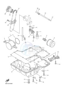 FJR1300AE FJR1300-AE (B961) drawing OIL COOLER