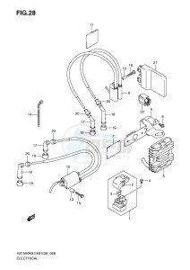 VZ1500 (E3-E28) drawing ELECTRICAL