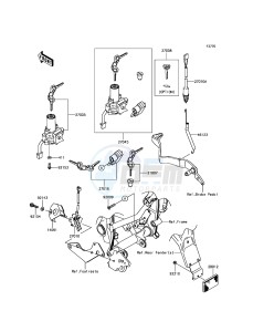 KLX125 KLX125CGF XX (EU ME A(FRICA) drawing Ignition Switch