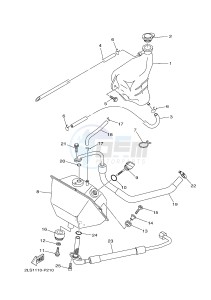 YFM700R YFM70RSSH RAPTOR 700 SPECIAL EDITION 2 (B46B) drawing OIL TANK