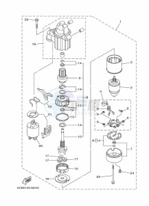 LF250XB-2018 drawing STARTER-MOTOR