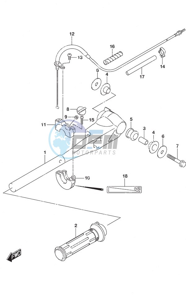 Tiller Handle