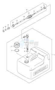 DF 9.9 drawing Fuel Tank