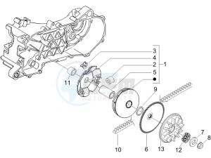 Liberty 50 2t Sport (UK) UK drawing Driving pulley