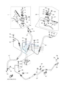 GPD125A GPD125-A NMAX125 (BV31 BV33) drawing FRONT MASTER CYLINDER