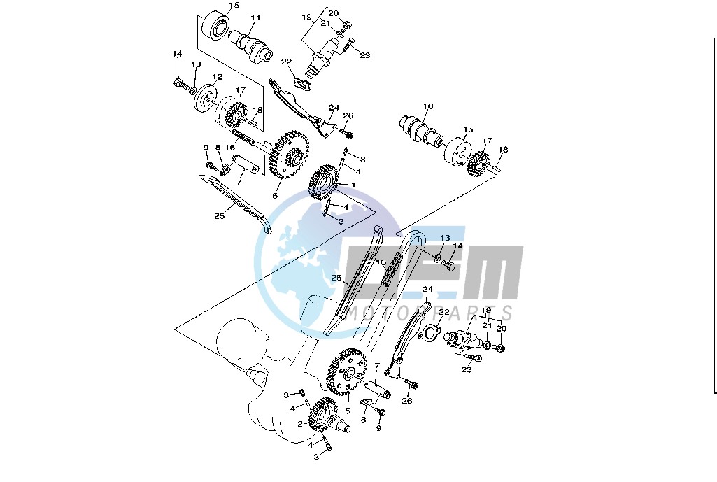 CAMSHAFT - CHAIN