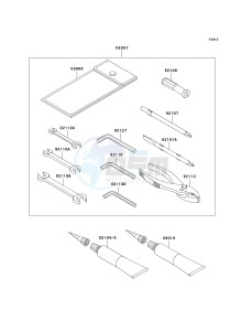 VN 2000 J [VULCAN 2000 CLASSIC LT] (8F-9F) 0J9F drawing OWNERS TOOLS