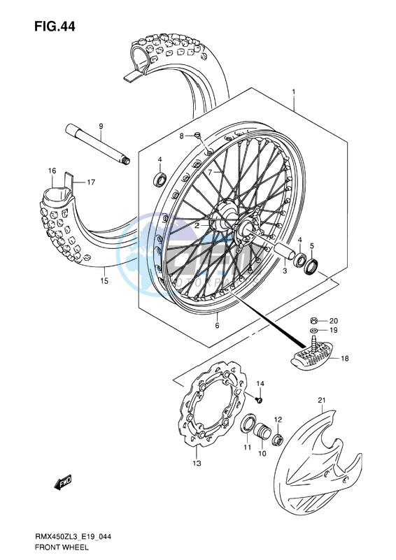 FRONT WHEEL