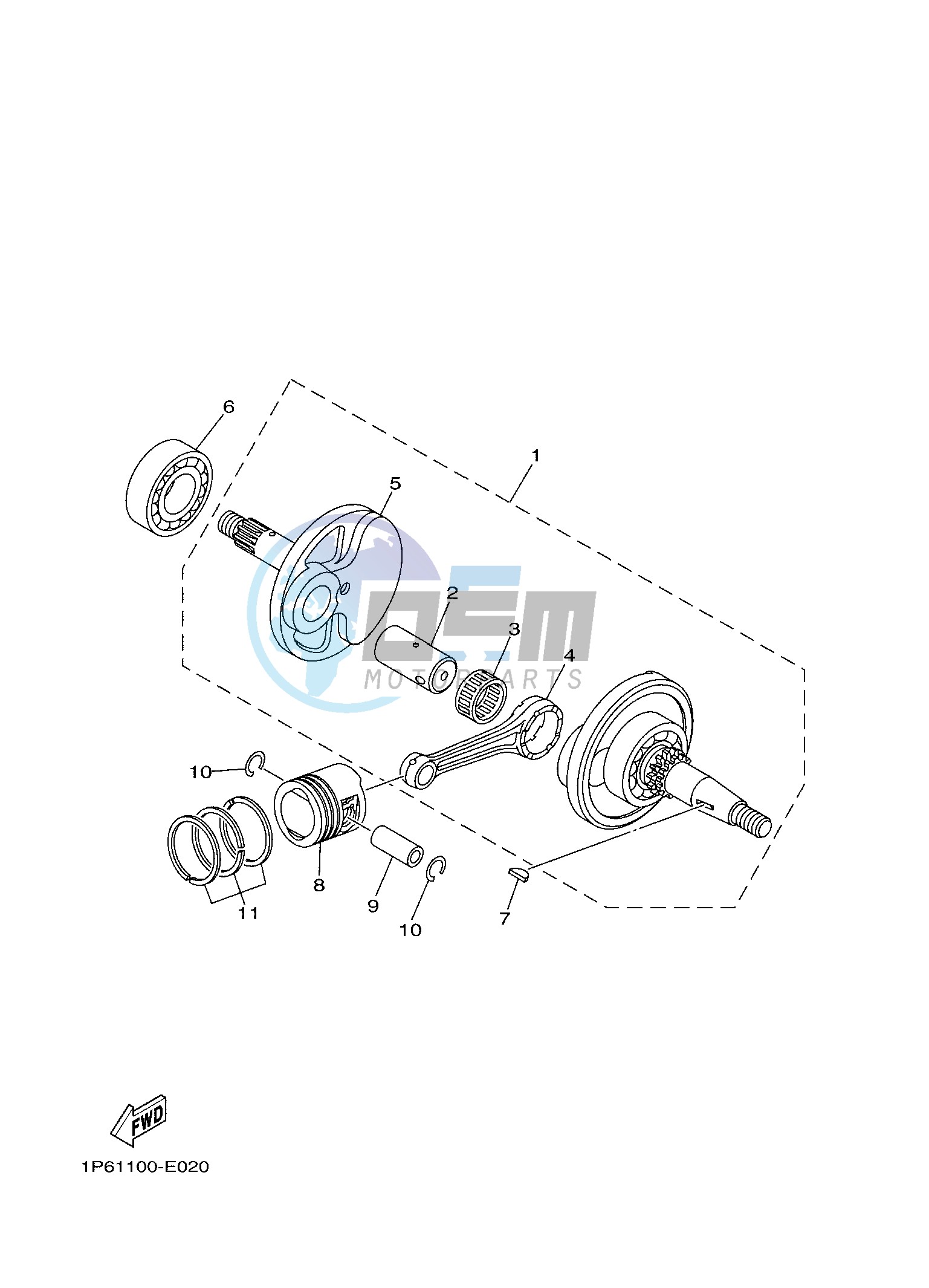 CRANKSHAFT & PISTON