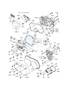 VULCAN 900 CLASSIC VN900BFFA GB XX (EU ME A(FRICA) drawing Engine Cover(s)