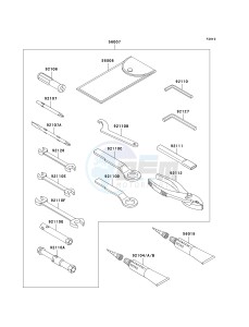 ZR 750 K [Z750S] (K6F) K6F drawing OWNERS TOOLS