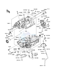 ER-6f EX650A6F GB XX (EU ME A(FRICA) drawing Crankcase(-ER650AE057323)