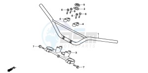 CR85R drawing HANDLE PIPE