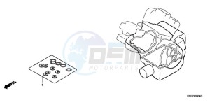 VT750CA9 Australia - (U / SPC) drawing GASKET KIT B