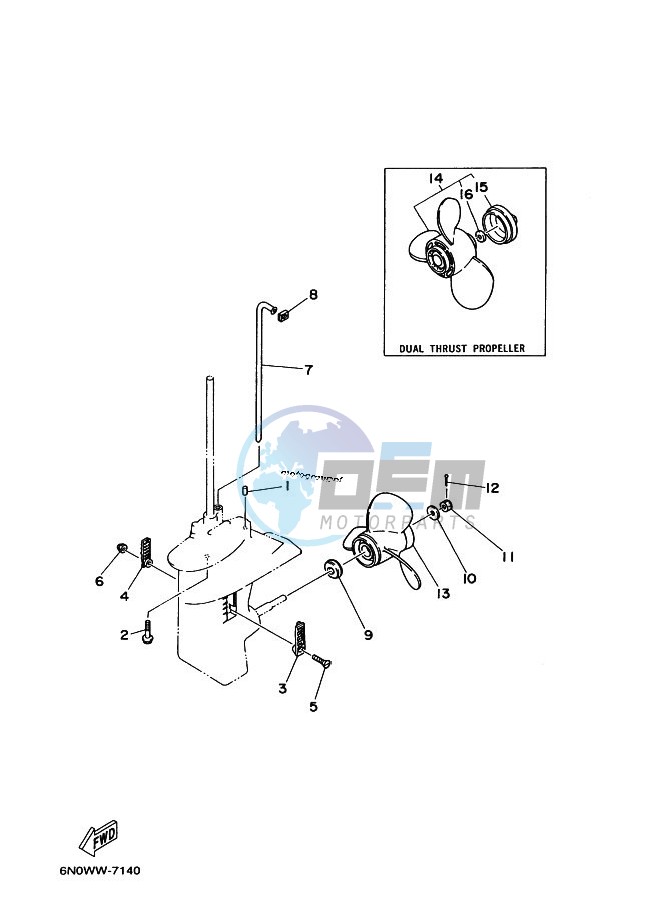 PROPELLER-HOUSING-AND-TRANSMISSION