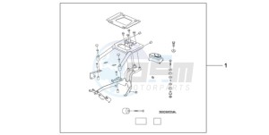 NSA700A9 France - (F / CMF MME) drawing CRUSING BACKREST