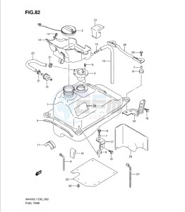 AN400Z drawing FUEL TANK (AN400ZAL1 E19)