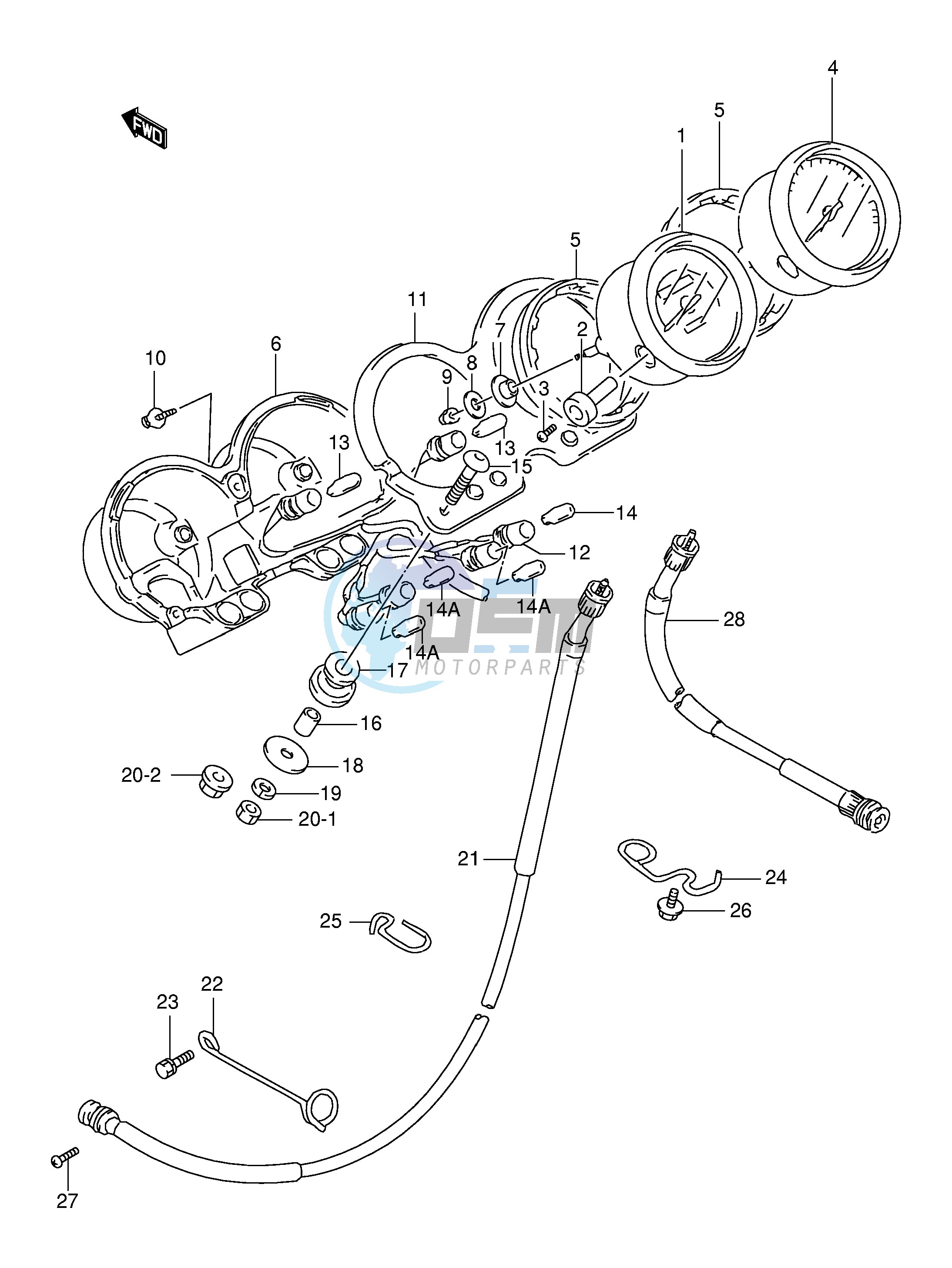 SPEEDOMETER - TACHOMETER