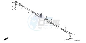 TRX420FMA Europe Direct - (ED / 2ED 4WD) drawing TIE ROD