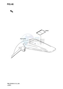 RM-Z250 (E19) drawing LABEL