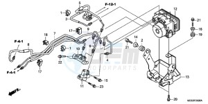 NC700XDC drawing ABS MODULATOR