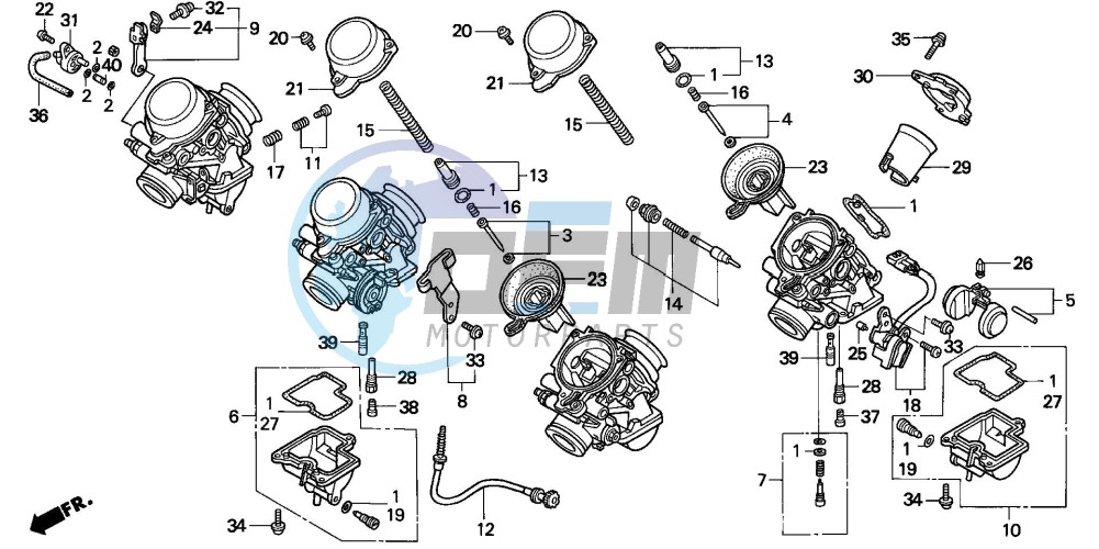 CARBURETOR (COMPONENT PARTS)